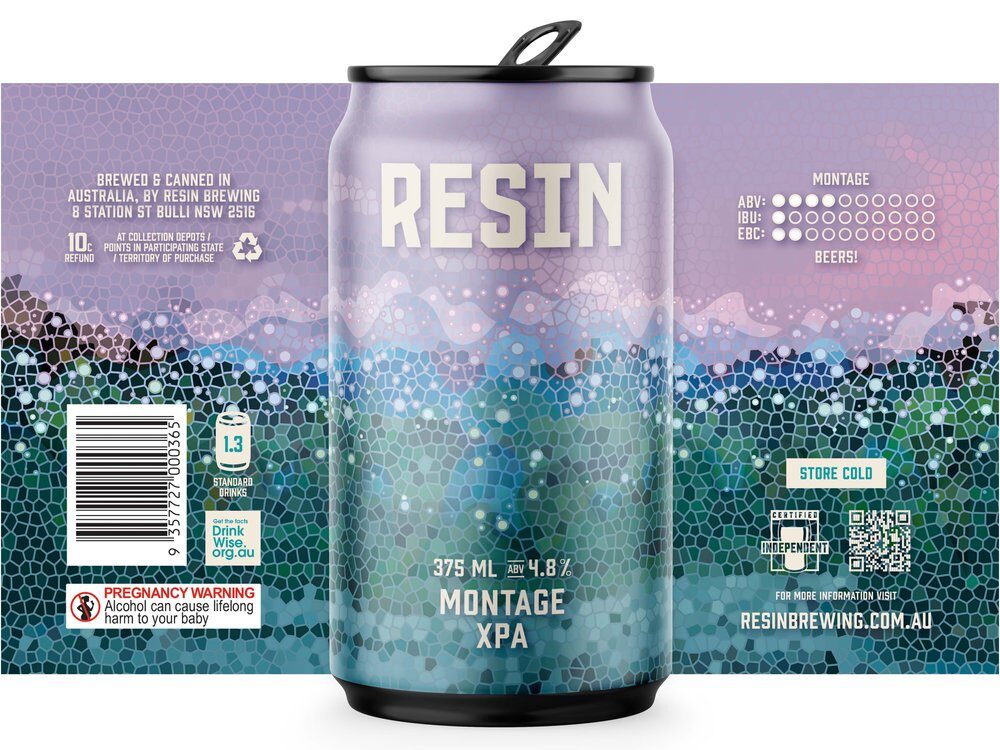 Montage XPA Beer 375ml Resin Brewing